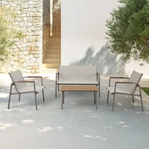 Alternative view of PARMA Set mobilier terasă/grădină, 2 fotolii, canapea și masă