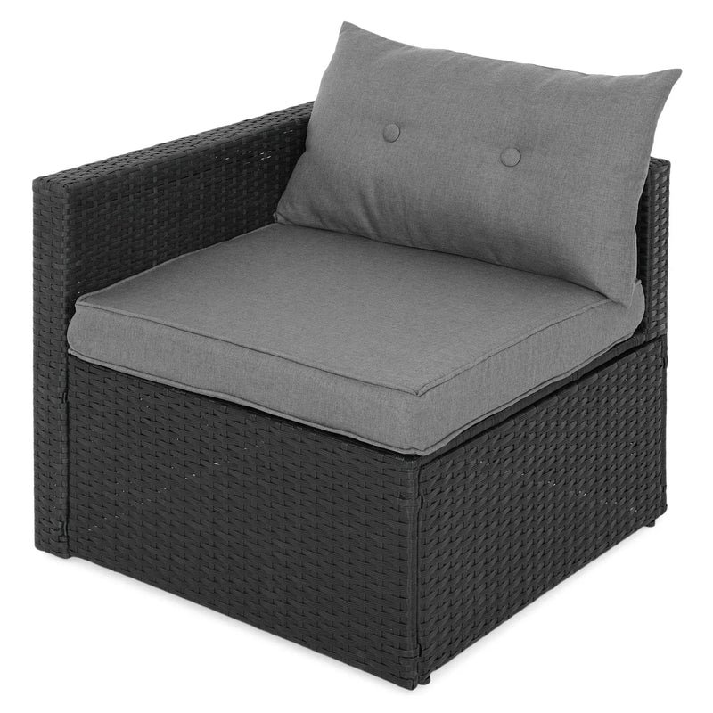 11 MARTI Set mobilier terasă/grădină, fotoliu braț stânga, fotoliu braț dreapta, 2 taburete și măsuță MARTI Set mobilier terasă/grădină, fotoliu braț stânga, fotoliu braț dreapta, 2 taburete și măsuță - imagine 4