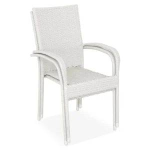 19 1 PRESLEY Set mobilier terasă/grădină, 4 scaune și masă 19 1