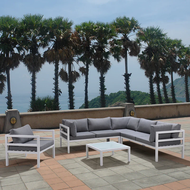 2 4 MADRID Set mobilier terasă/grădină, fotoliu, colțar și măsuță MADRID Set mobilier terasă/grădină, fotoliu, colțar și măsuță - imagine 2