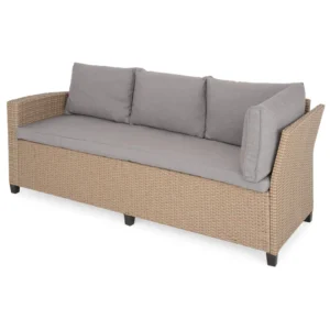 23 4 BAXTER Set mobilier terasă/grădină, colțar 3 piese 23 4