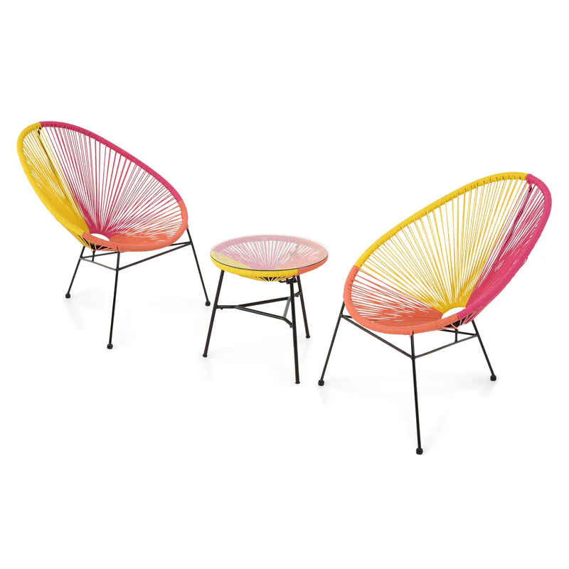 36 1 CORFU Set mobilier gradina/terasa, 2 fotolii si masuta CORFU Set mobilier gradina/terasa, 2 fotolii si masuta - imagine 3