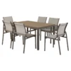 PARMA Set mobilier terasă/grădină, 6 scaune și masă