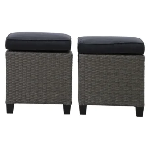 8 7 BAXTER Set mobilier terasă/gădină, colțar, masă, 2 taburete 8 7