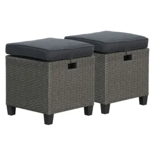 9 5 BAXTER Set mobilier terasă/gădină, colțar, masă, 2 taburete 9 5