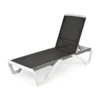 91 YATI Șezlong Negru YATI Șezlong Negru